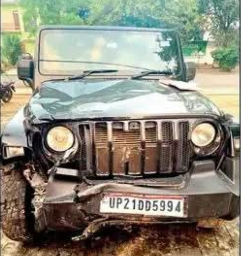 बेकाबू थार ने स्कूटी को मारी जोरदार टक्कर, दो युवकों की मौत