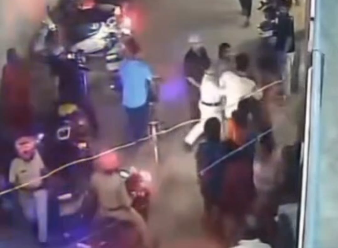 पुलिस दीदी से मारपीट का CCTV आया सामने, जांच में जुटी पुलिस