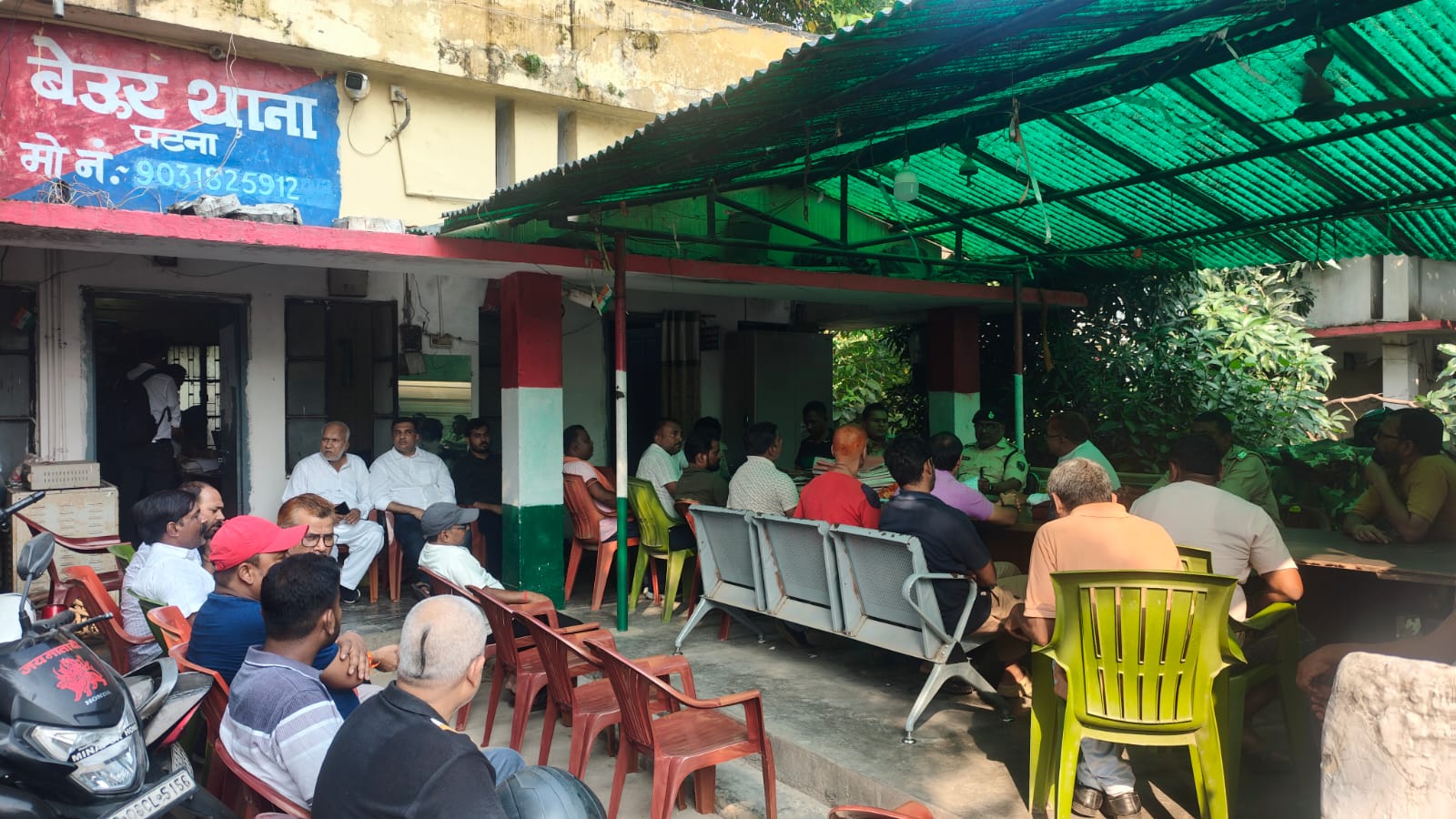 दुर्गा पूजा को लेकर बेऊर और गोपालपुर थाना में शांति समिति की बैठक